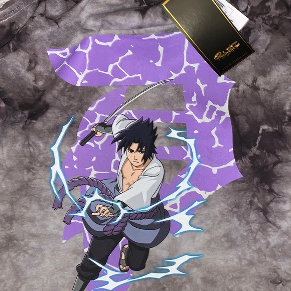 Primitive Naruto Sasuke Wash T - Picture 4 of 4